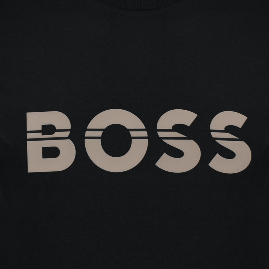 Hugo boss logo t shirt store